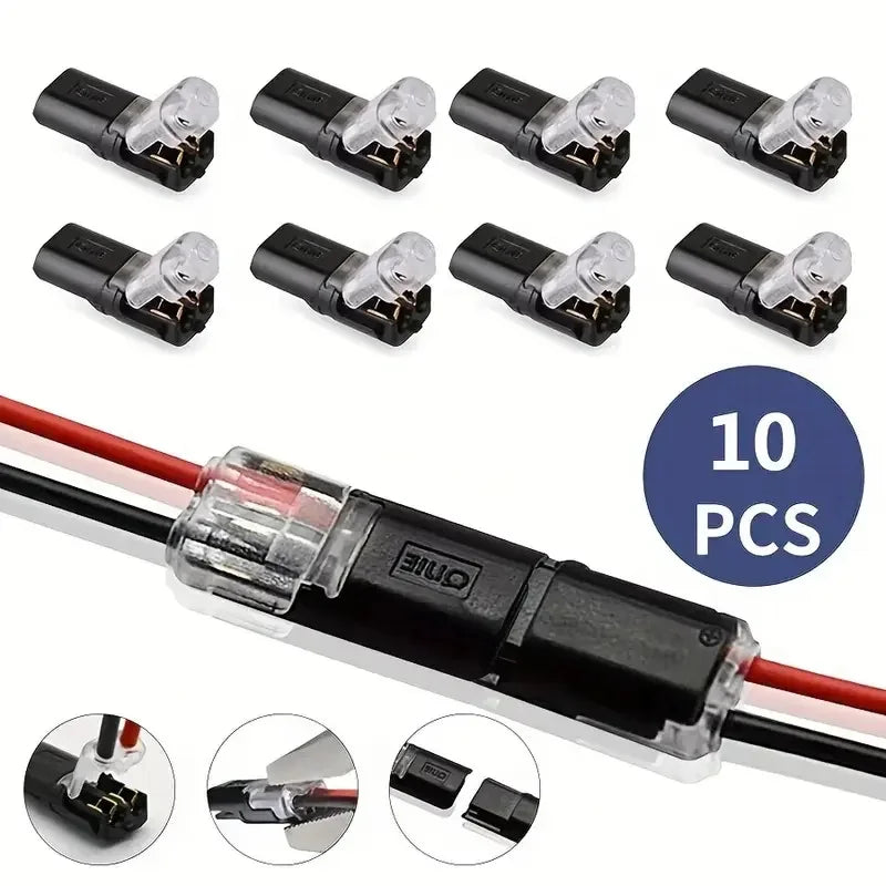 2 Pin Way Plug Car Wire Cable Auto Electrical Connector Strip Terminal Connection Tools New Waterproof Electrical Connector