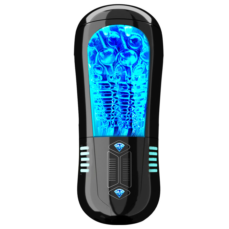 Cocoa Honey Dual-Channel Male Masturbator Cup