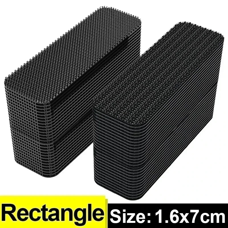 New Carpet Fixing Stickers Double Faced High Adhesive Car Carpet Fixed Patches Home Floor Foot Mats Anti Skid Grip Tapes