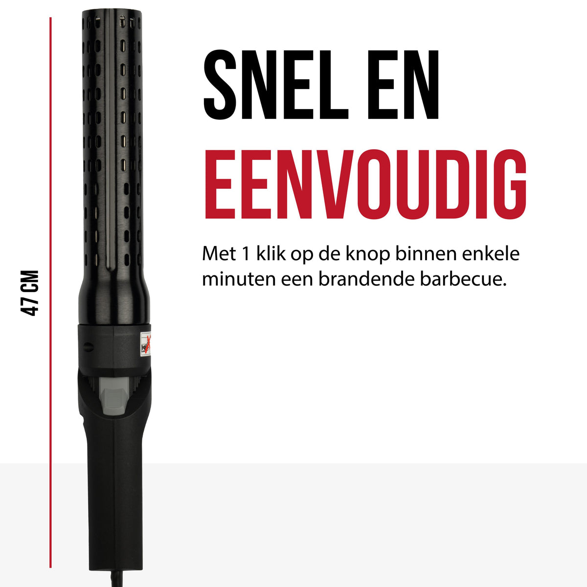 DistinQ Electric BBQ Lighter Black