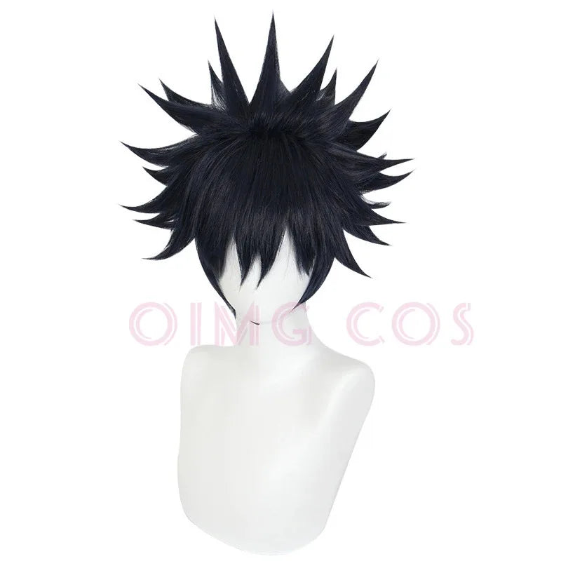 Jujutsu Kaisen Fushiguro Megumi Cosplay Wig Anime Halloween Costumes for Women Game