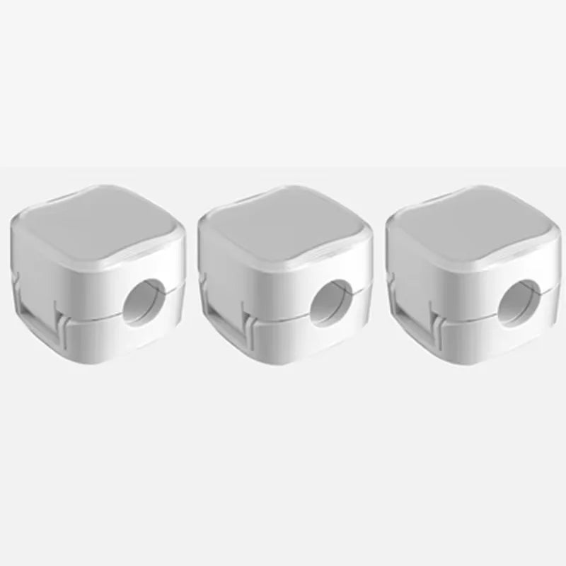 3-12 Pcs/Set Magnetic Cable Clips Cable Organiser Adjustable Cord Holder Under Desk Organizing Cable Management Holder