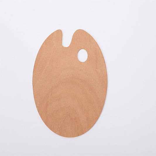 Wooden Painting Palette for Students