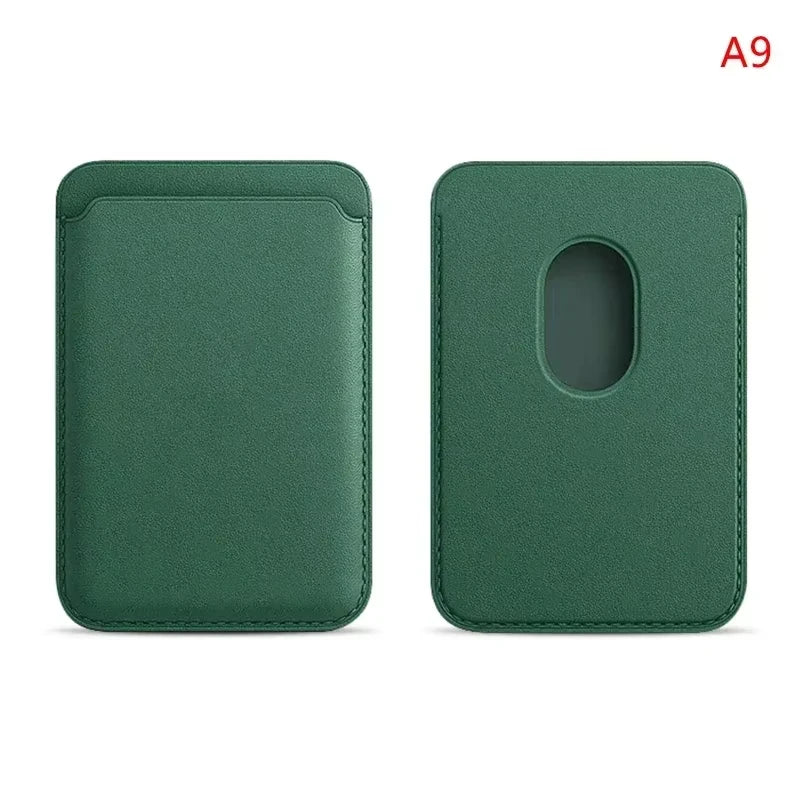 2026 Top Selling！Phone Accessories Magnetic Wallet Holder Leather Case For iPhone13/12/14/15/16/17 Pro Max Phone Card Holder
