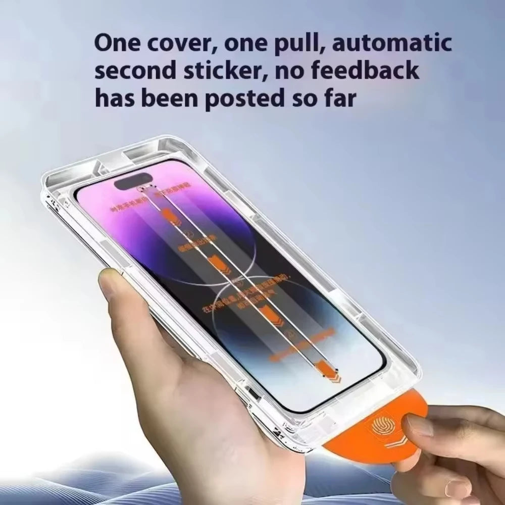 3Pcs Dust Free Easy Installation Screen Protector For iPhone 17 Pro Max  16 Pro Max 17Air HD Tempered Glass Anti-scratch Films