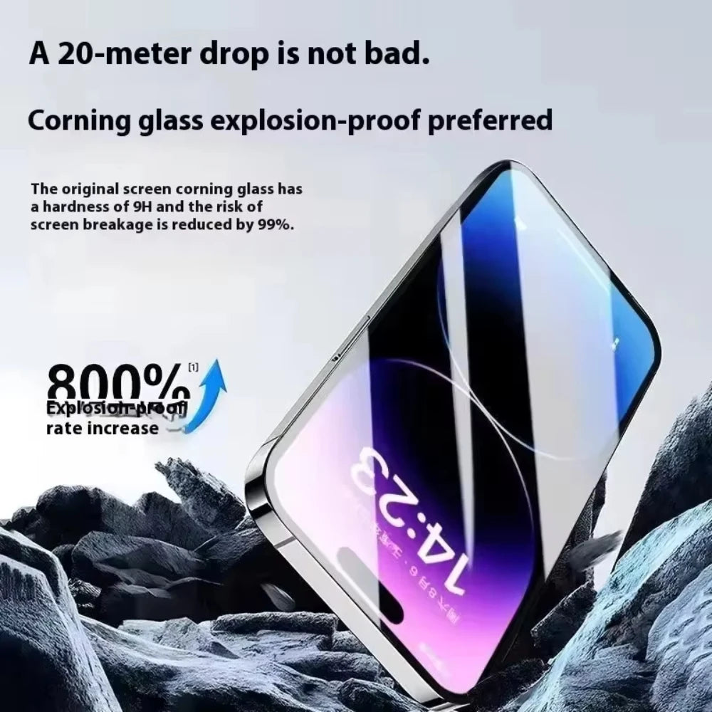 3Pcs Dust Free Easy Installation Screen Protector For iPhone 17 Pro Max  16 Pro Max 17Air HD Tempered Glass Anti-scratch Films