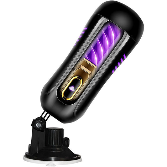 Cocoa Honey Dual-Channel Male Masturbator Cup