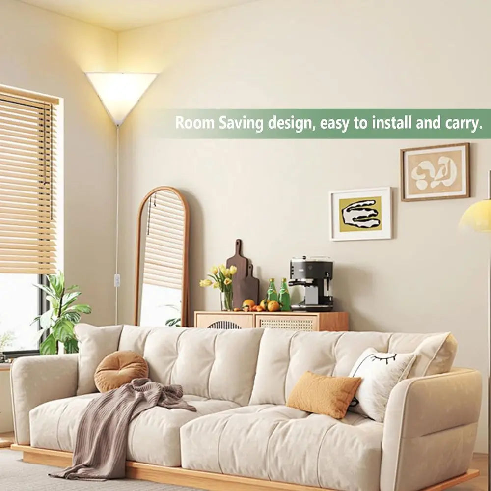 Dimmable Lamp with Remote, Smart Bulb, Plug-in Ceiling Light, LED Lights for Living Room, Bedroom, Basement, Office, Wall Light,