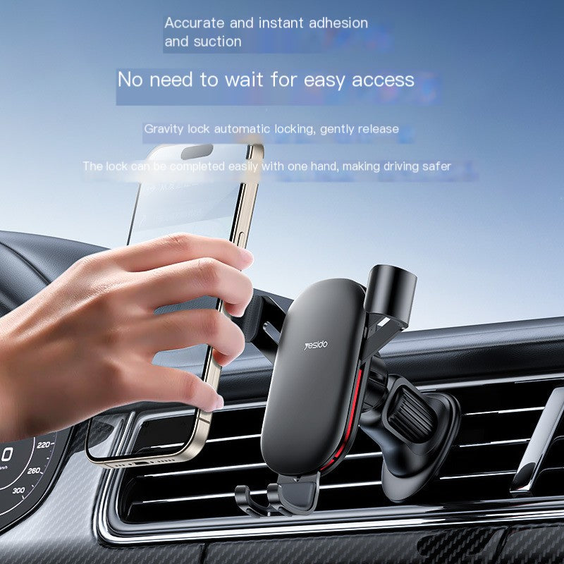 Yesido Car Phone Holder with Gravity Metal Base