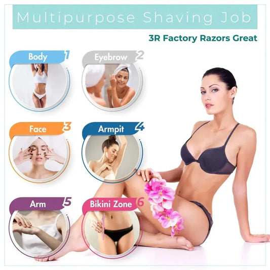 Wholesale 5/10/30/40pcs  Razor for Trimmer and Women Eyebrow and Men Shaver with Hair Razor and Face  Protective Cover,Safe rap