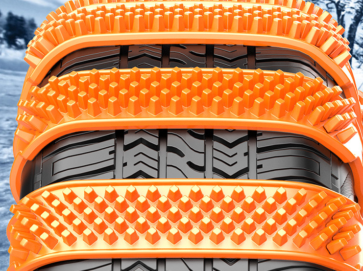 Thick Anti-Skid Tire Chains