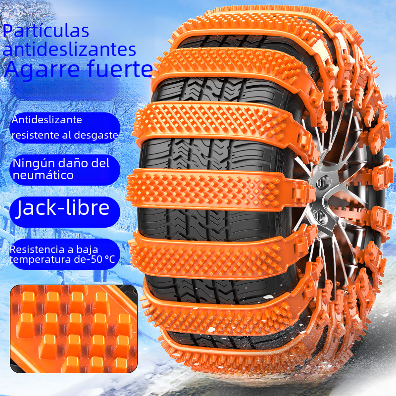 Thick Anti-Skid Tire Chains