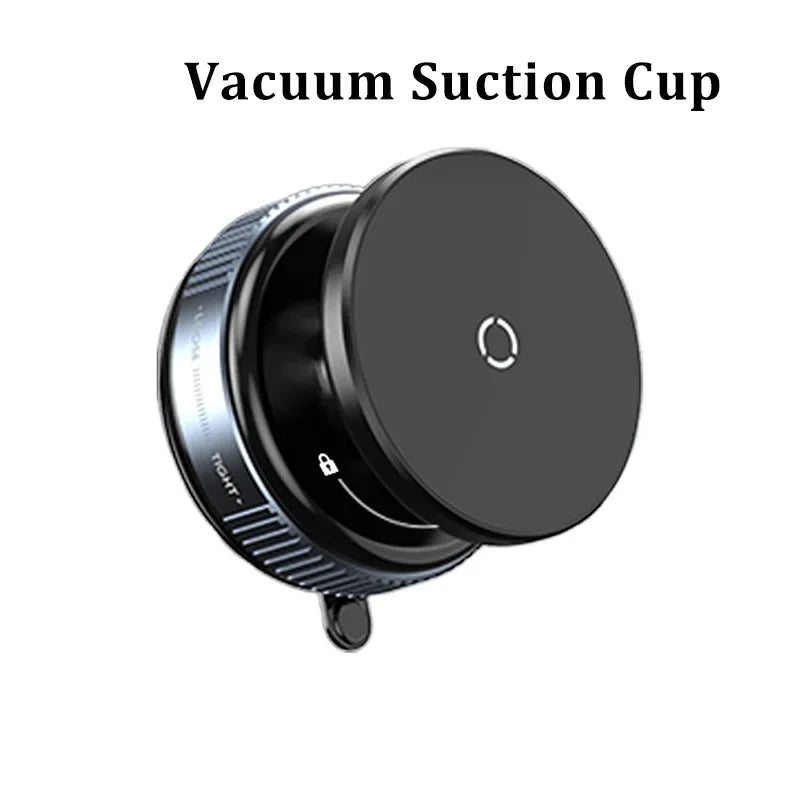 K007 Strong Magnetic Car Phone Holder Foldable Design 360° Adjustable Vacuum Mount for Car/Desk/Bathroom/Universal Use Holder