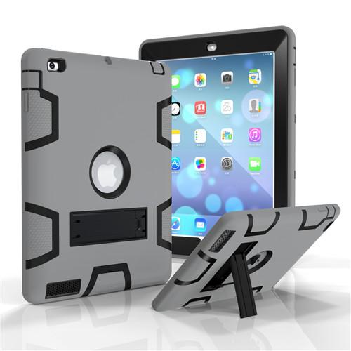 Full Coverage Silicone Kids Tablet Case with Stand