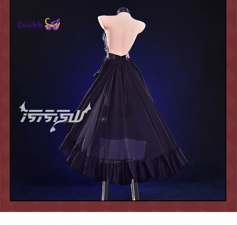 New Shuten Douji Cosplay Game Fate Fate/Grand Order Costume Halloween Christmas Role Playing woman sexy black dress hat prop
