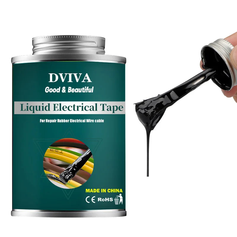 Liquid Electrical Tape Waterproof Insulation Paste Quick-Drying Home Use Wire Cable Coat Repair Glue Fix Line Glue For Wires