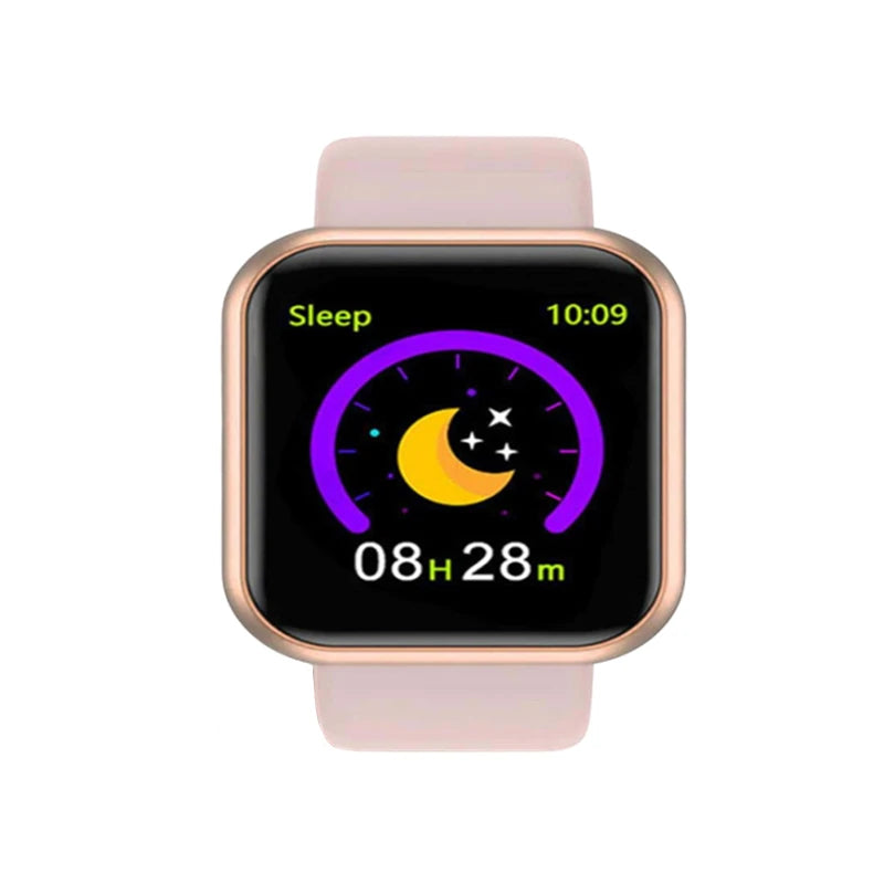 Men Watches Smart Watch For Women Fitness Heart Rate Monitor Sports Smartwatch Electronic Calory Music Control Y68 Bracelet Kids