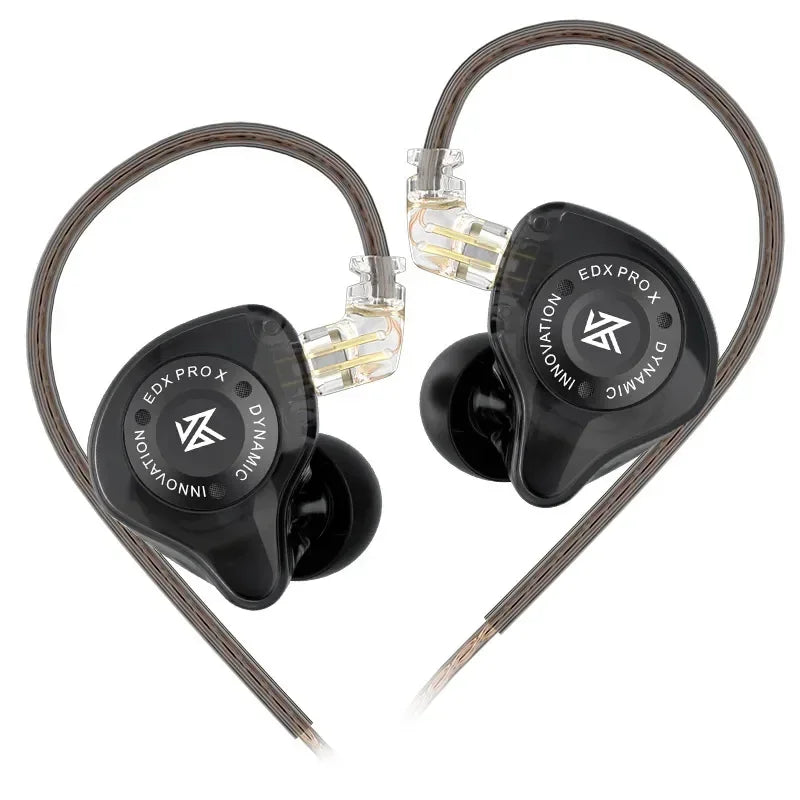 KZ EDX PRO X Dynamic Drive Earphone HIFI Bass Music Earbud Sport Noise Cancelling Headset KZ EDXPROX ZSTX ZSN PRO ZAS EDA ZVX