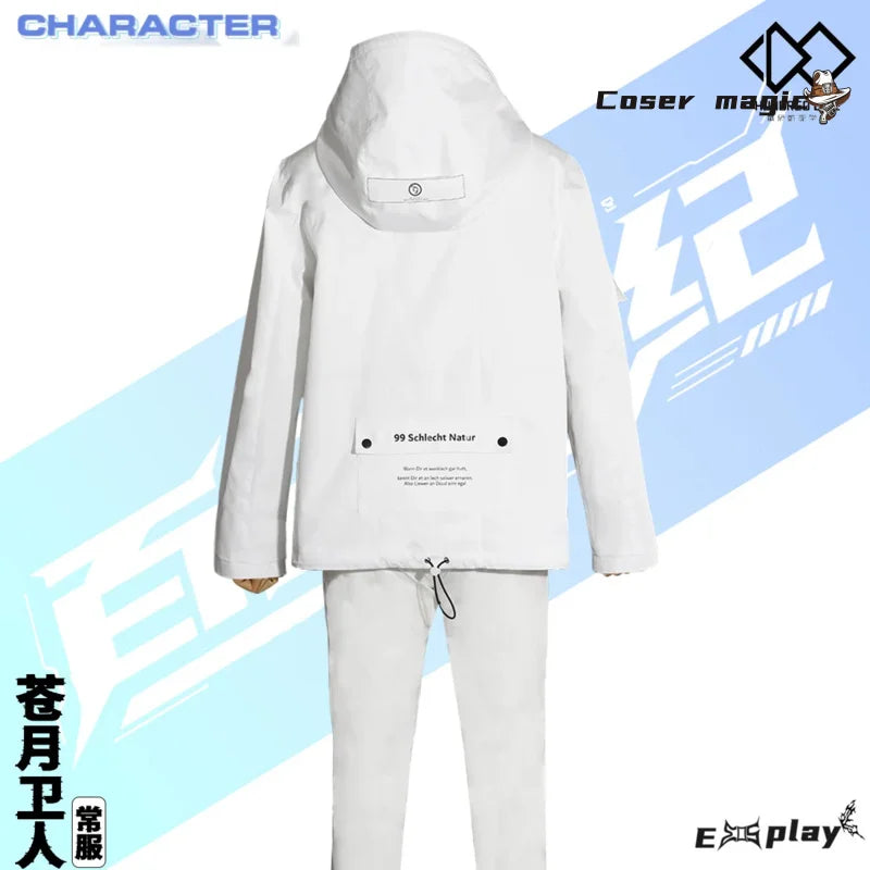 Game HUNDRED LINE Aotsuki Eito  Cosplay Costume Uniform Halloween Party for Women Men Carnival Props