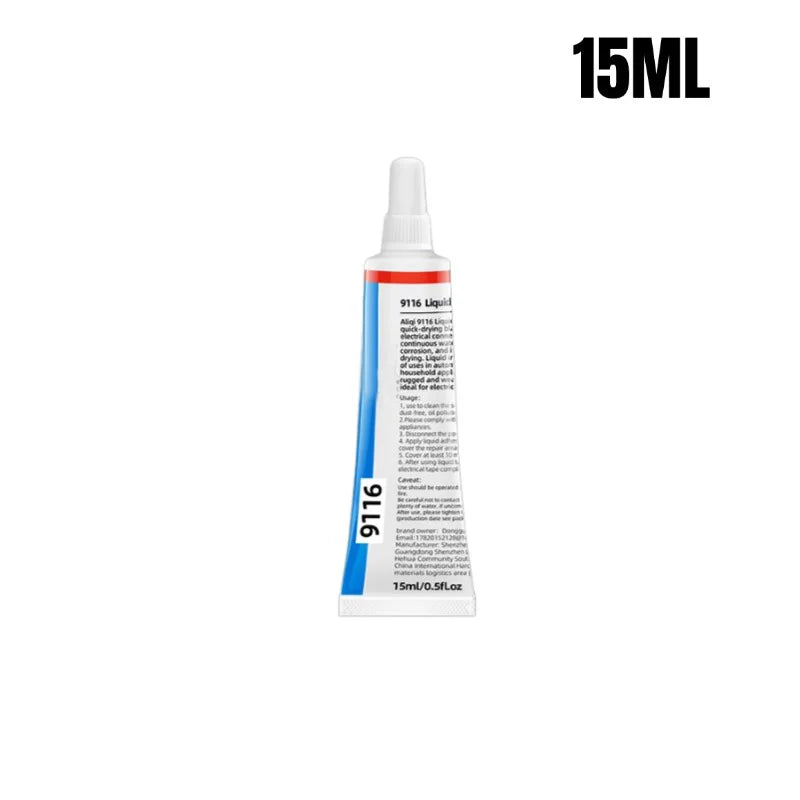 Liquid Electrical Tape Waterproof Insulation Paste Quick-Drying Home Use Wire Cable Coat Repair Glue Fix Line Glue For Wires