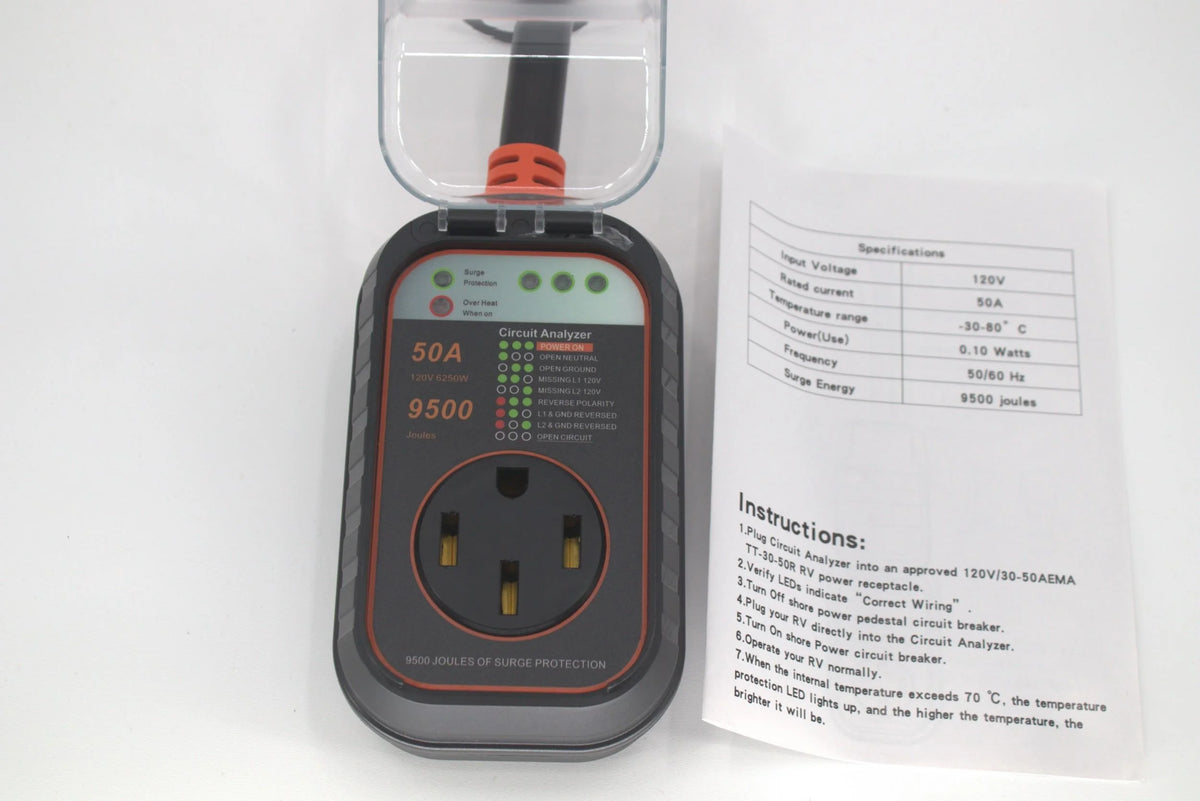RV Surge Protector 50 Amp