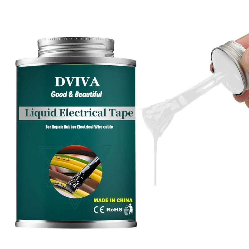 Liquid Electrical Tape Waterproof Insulation Paste Quick-Drying Home Use Wire Cable Coat Repair Glue Fix Line Glue For Wires