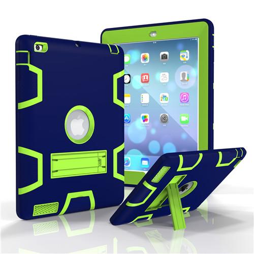 Full Coverage Silicone Kids Tablet Case with Stand