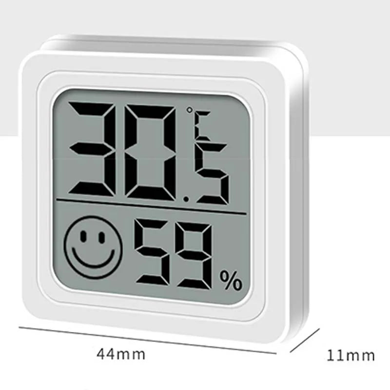 Thermo-Hygrometer Household Mini LCD Digital Display Indoor Room Temperature Humidity Meter Sensor Gauge Weather Station