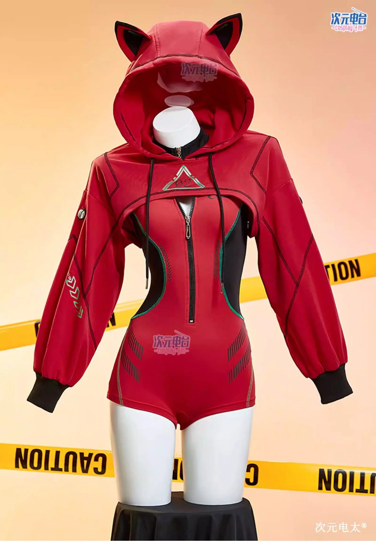 Asuka Langley Soryu Cosplay Anime EVA Cosplay Costume Halloween Carnival Women Sportswear New Red Hooded tight-fitting Uniform