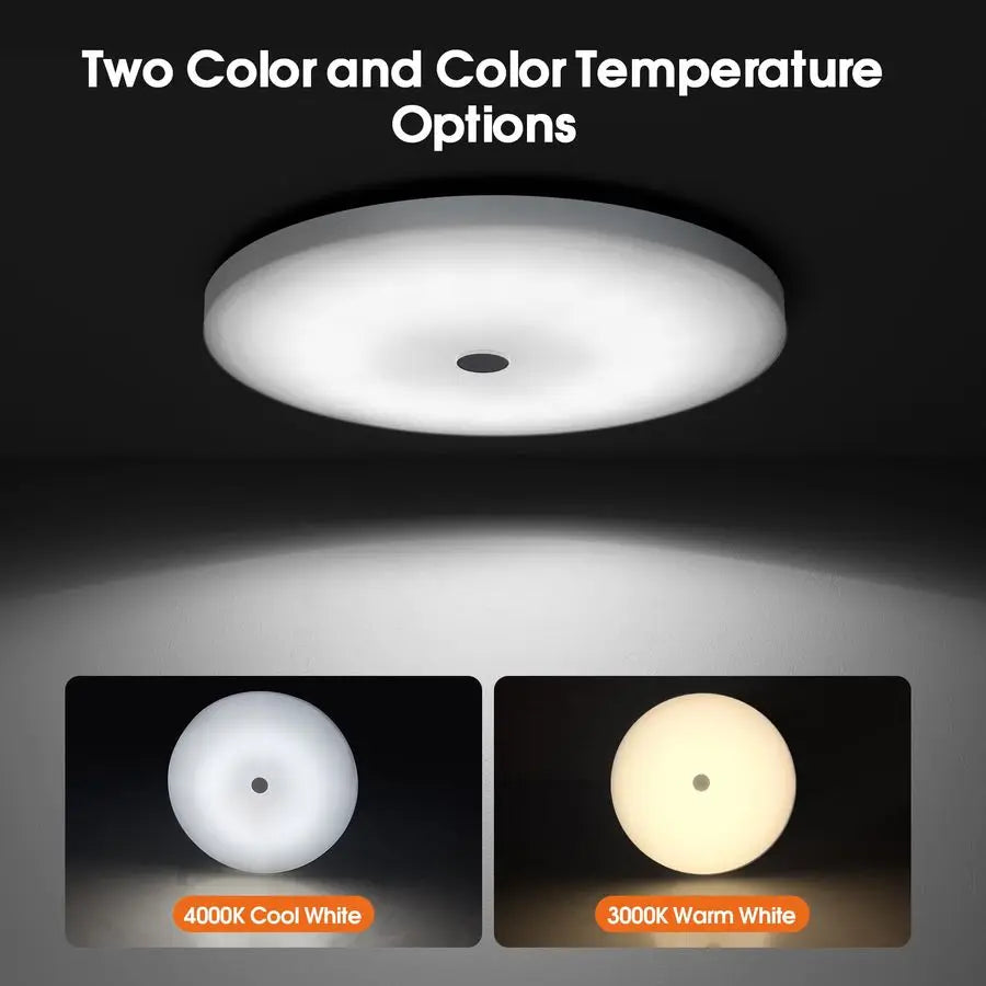 RV Interior Lights, RV LED Ceiling Puck Light, 4 Pack 4.5 Inch 12V, RV Boat Interior Lighting, Dimmable Light for Camper Travel