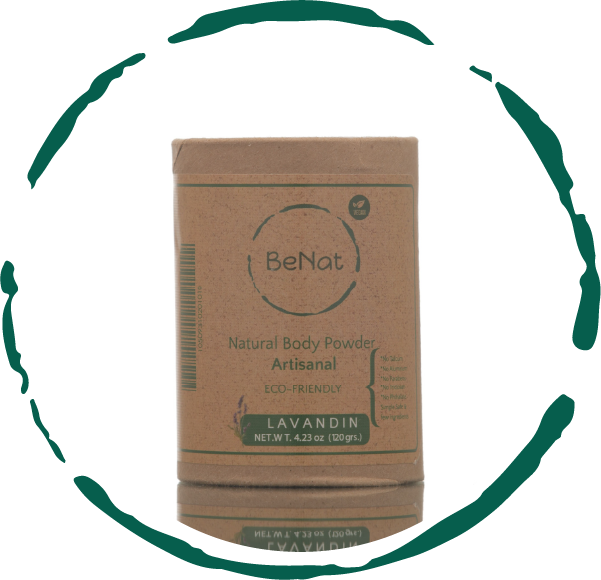 All-Natural Body Powder. Eco-Friendly.