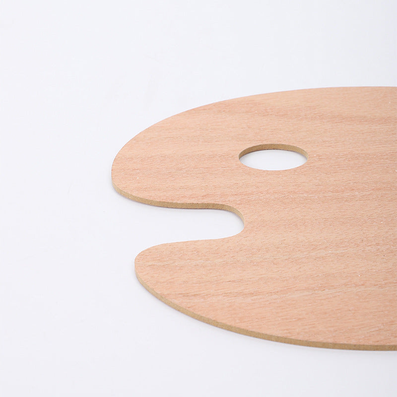 Wooden Painting Palette for Students