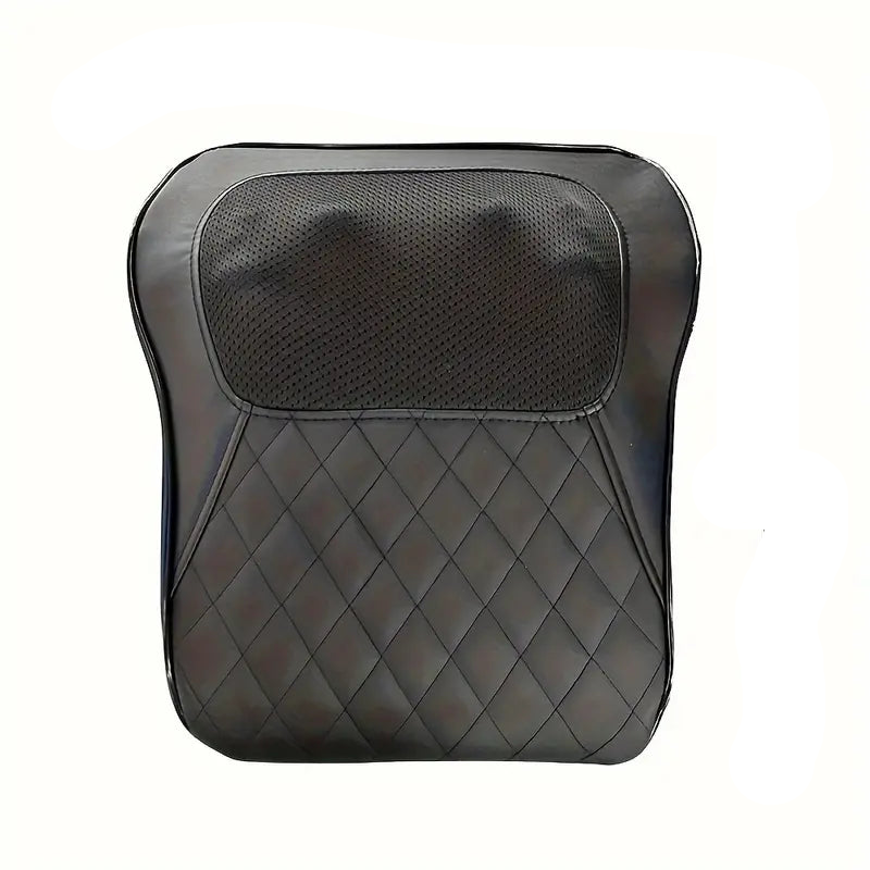 Cordless 3D Kneading Massage Pillow With Heat - Rechargeable Back Massager