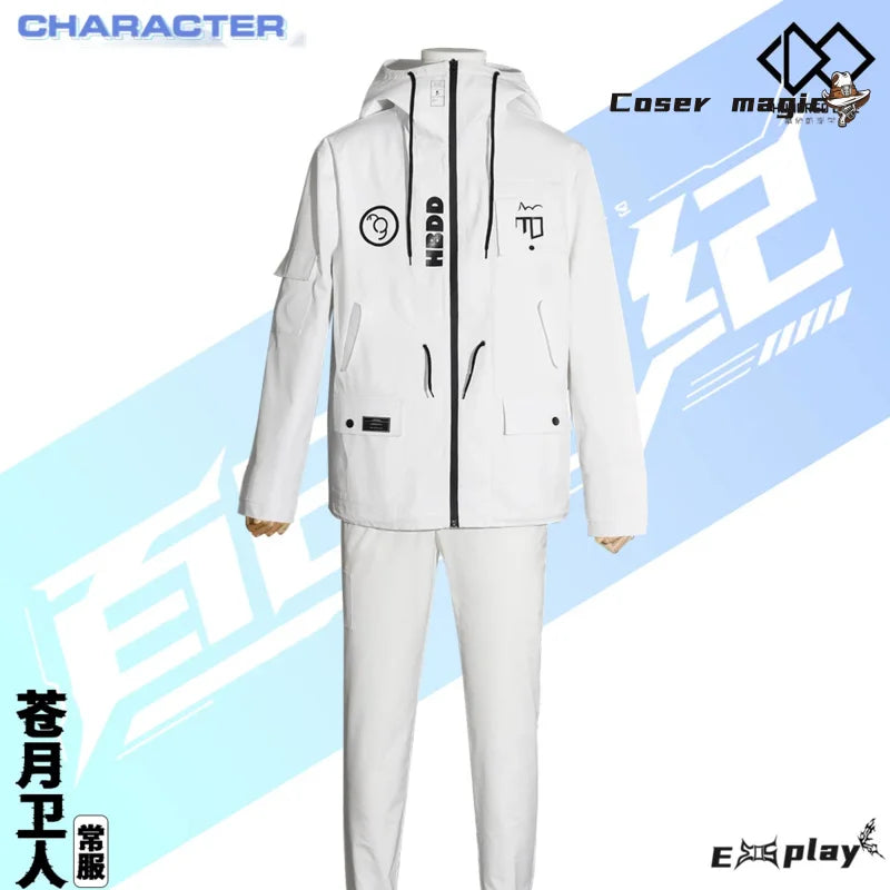 Game HUNDRED LINE Aotsuki Eito  Cosplay Costume Uniform Halloween Party for Women Men Carnival Props