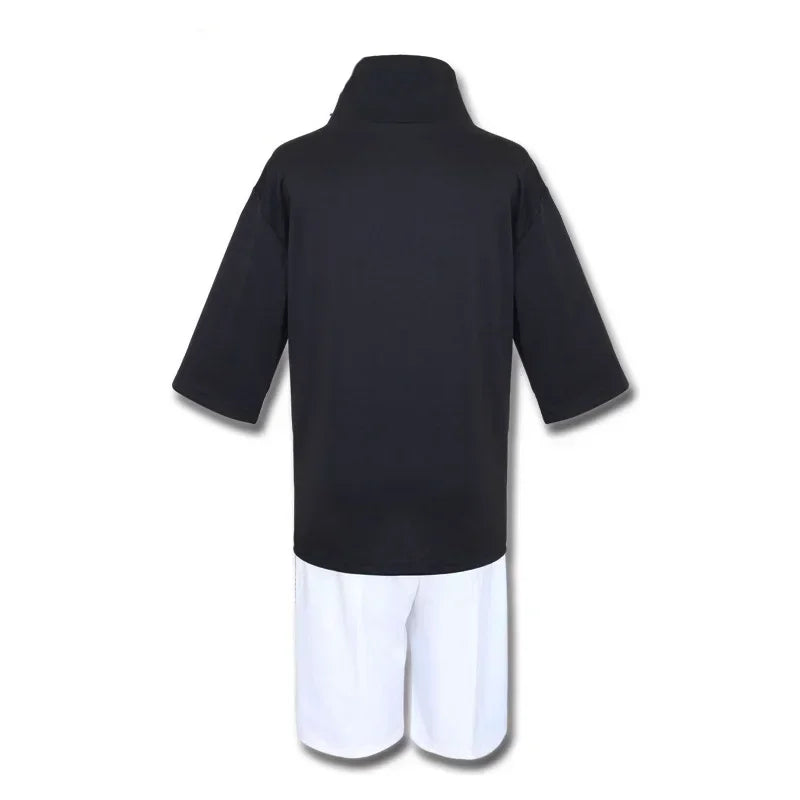 Anime Tokyo Ghoul Kaneki Ken Masker Cosplay Kostuum Shirt Short Tops Mannen Vrouwen Halloween Party Outfit