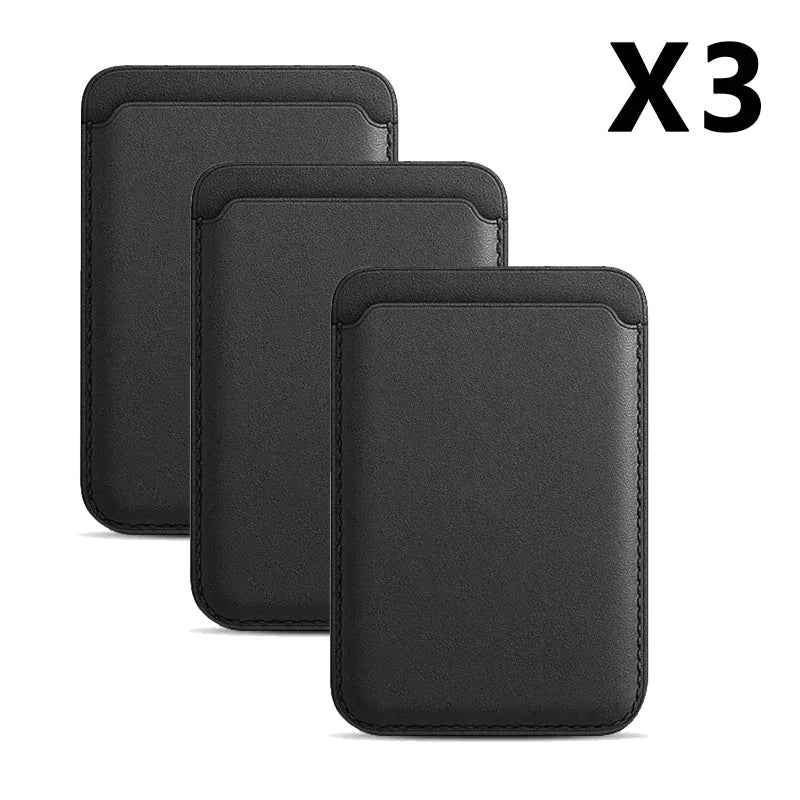 2026 Top Selling！Phone Accessories Magnetic Wallet Holder Leather Case For iPhone13/12/14/15/16/17 Pro Max Phone Card Holder