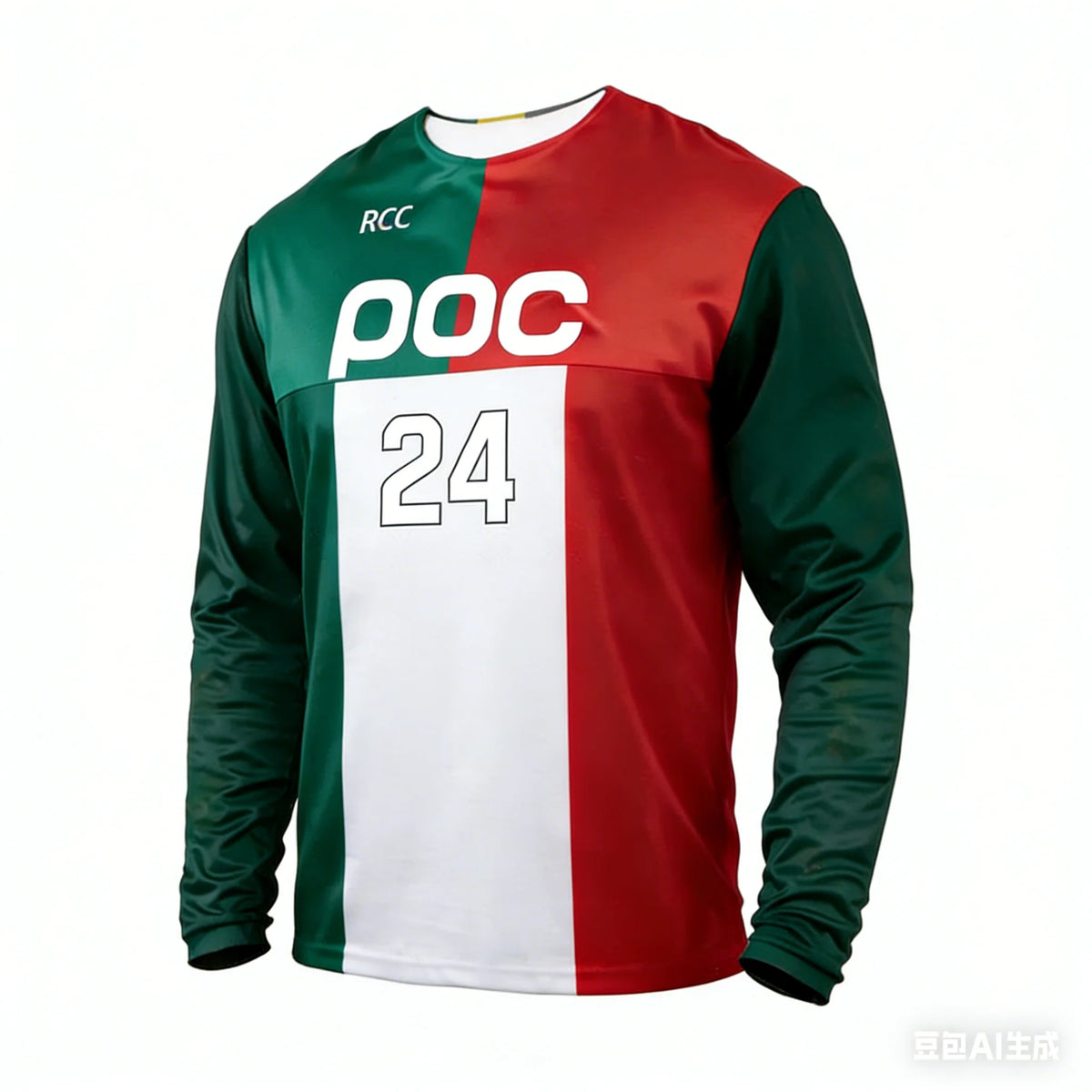 2026 Men's No. 24 Jersey Long-sleeved Outdoor Sports Fitness Climbing Fishing Shirt Loose Fit Mountain Bike Riding Suit