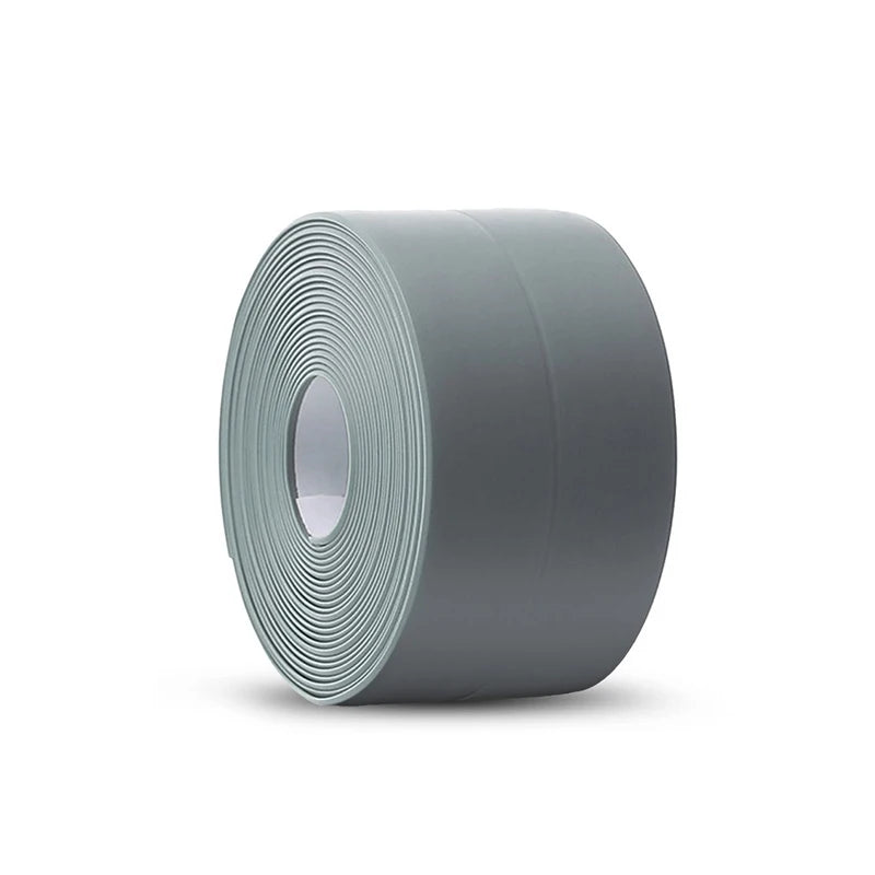 3.2M Bath Caulk Tape Self Adhesive PVC Oil-Proof Kitchen Sink Edge Corner Wall Sticker Waterproof Toilet Sealing Strip Tape