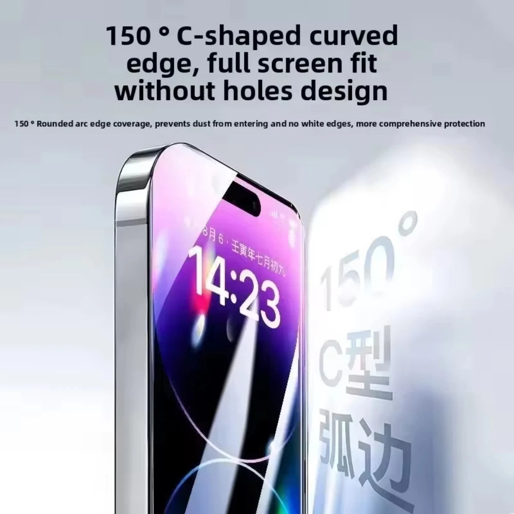3Pcs Dust Free Easy Installation Screen Protector For iPhone 17 Pro Max  16 Pro Max 17Air HD Tempered Glass Anti-scratch Films