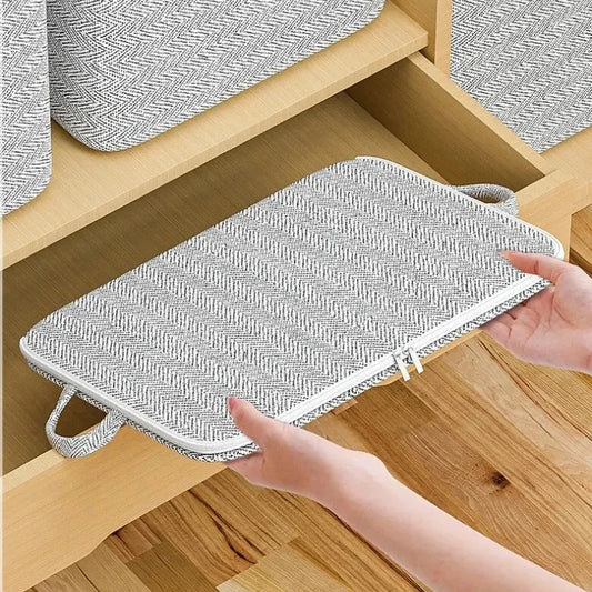 1/2 pcs Household Clothing Storage Bag Non-woven Material, Closet Wardrobe Organizer Can Be Used For Home organization and stora